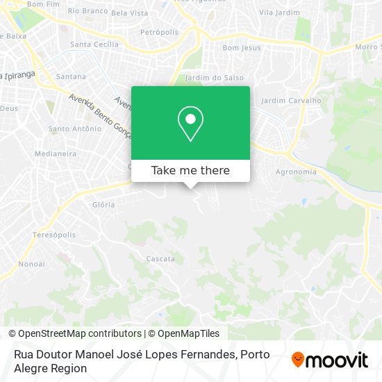 Rua Doutor Manoel José Lopes Fernandes map