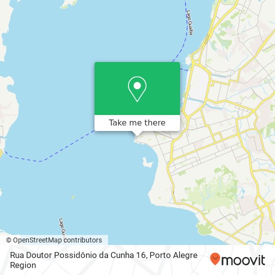 Mapa Rua Doutor Possidônio da Cunha 16