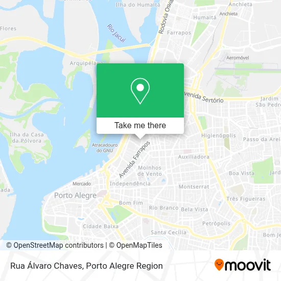 Rua Álvaro Chaves map