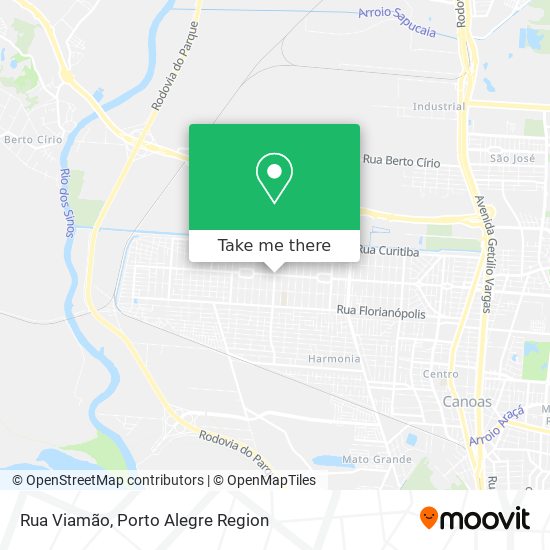 Rua Viamão map