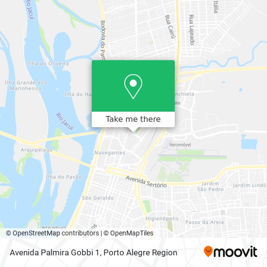 Avenida Palmira Gobbi 1 map