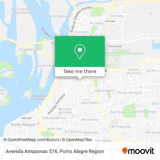 Mapa Avenida Amazonas 576