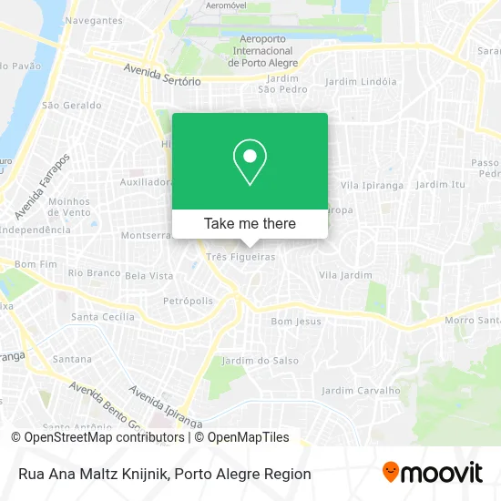 Rua Ana Maltz Knijnik map