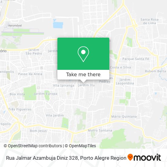 Rua Jalmar Azambuja Diniz 328 map