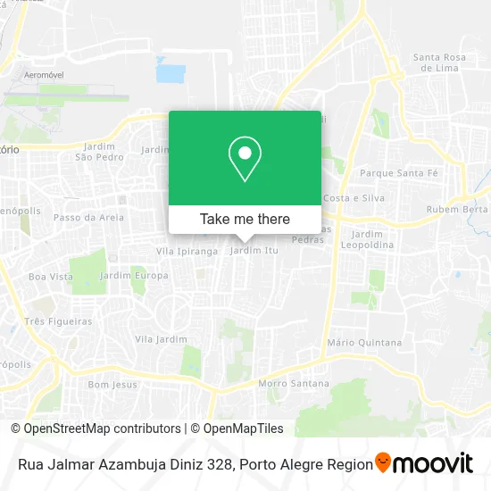 Rua Jalmar Azambuja Diniz 328 map