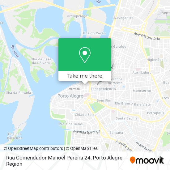 Rua Comendador Manoel Pereira 24 map