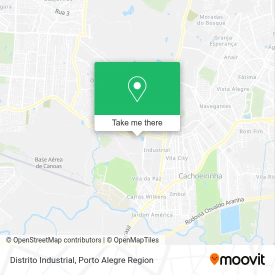 Distrito Industrial map