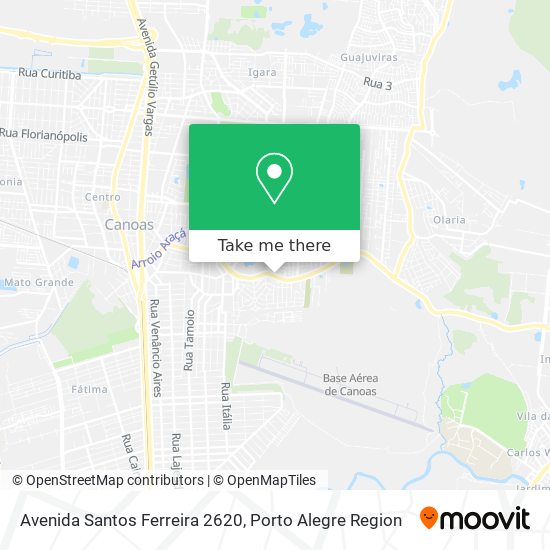 Mapa Avenida Santos Ferreira 2620