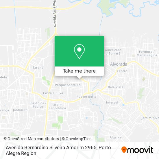 Avenida Bernardino Silveira Amorim 2965 map