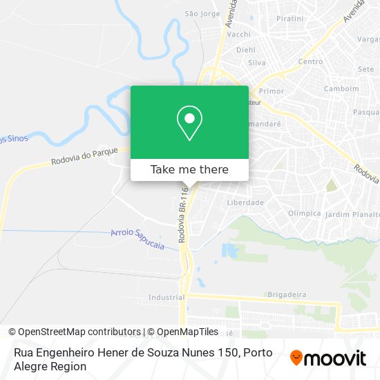 Rua Engenheiro Hener de Souza Nunes 150 map