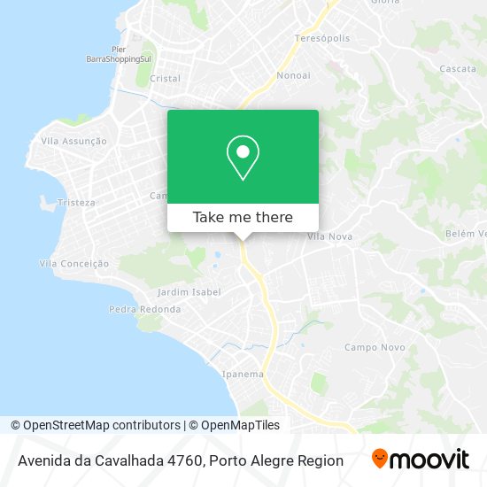 Avenida da Cavalhada 4760 map