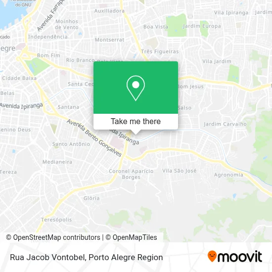 Rua Jacob Vontobel map