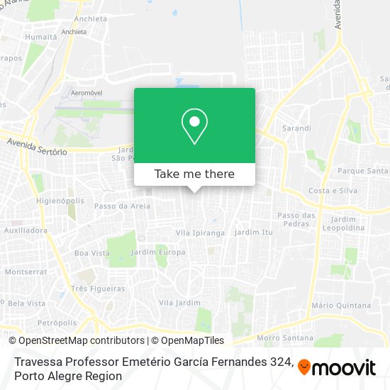 Travessa Professor Emetério García Fernandes 324 map