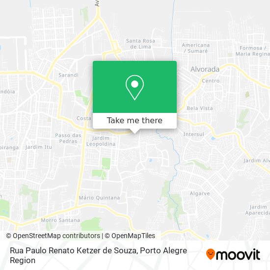 Rua Paulo Renato Ketzer de Souza map
