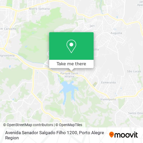 Avenida Senador Salgado Filho 1200 map