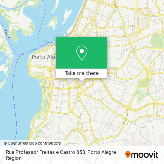 Rua Professor Freitas e Castro 850 map