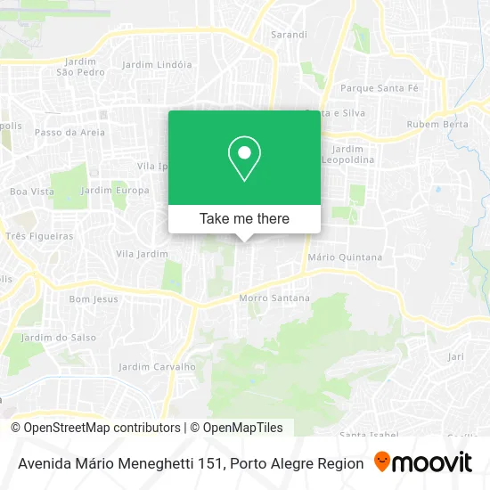 Avenida Mário Meneghetti 151 map