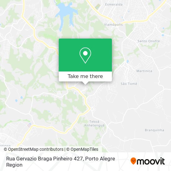 Rua Gervazio Braga Pinheiro 427 map