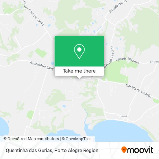 Mapa Quentinha das Gurias