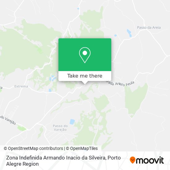 Zona Indefinida Armando Inacio da Silveira map