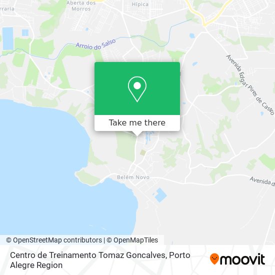 Centro de Treinamento Tomaz Goncalves map