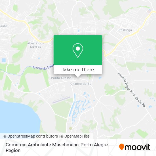 Comercio Ambulante Maschmann map
