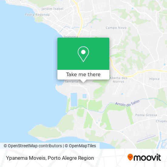 Mapa Ypanema Moveis