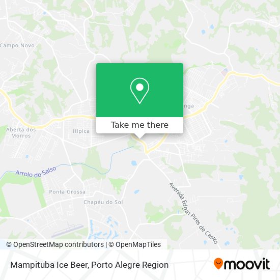 Mampituba Ice Beer map