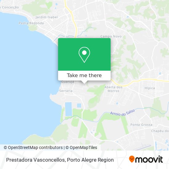 Prestadora Vasconcellos map