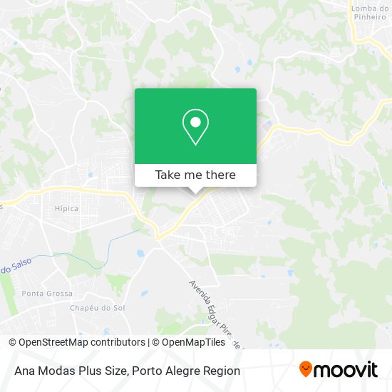 Ana Modas Plus Size map