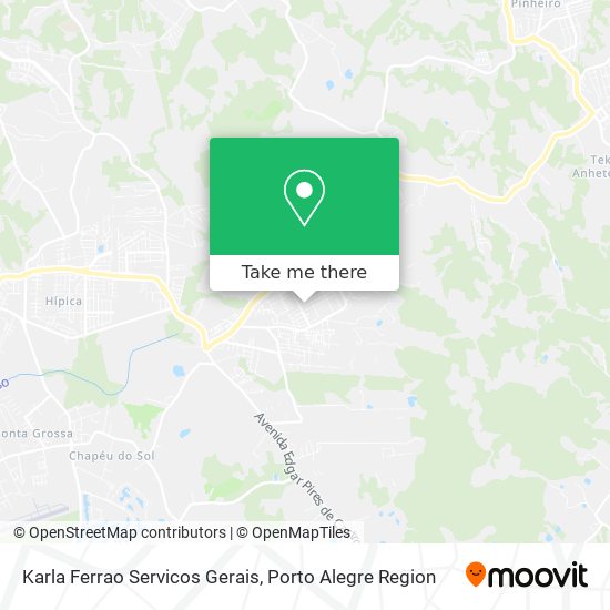 Karla Ferrao Servicos Gerais map