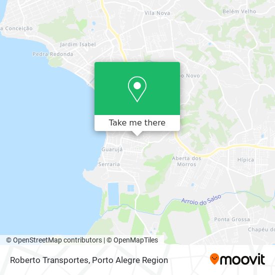 Roberto Transportes map