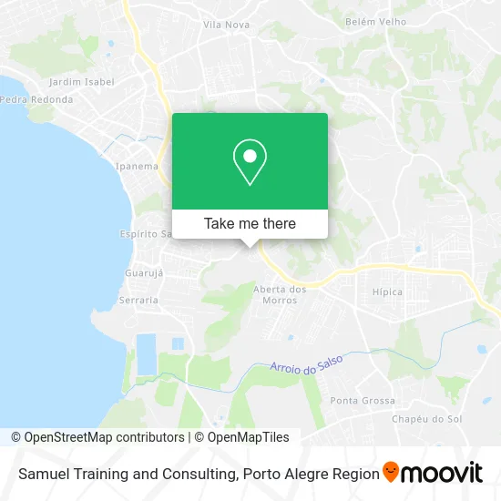 Samuel Training and Consulting map