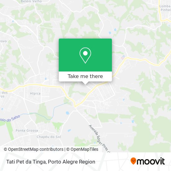 Tati Pet da Tinga map