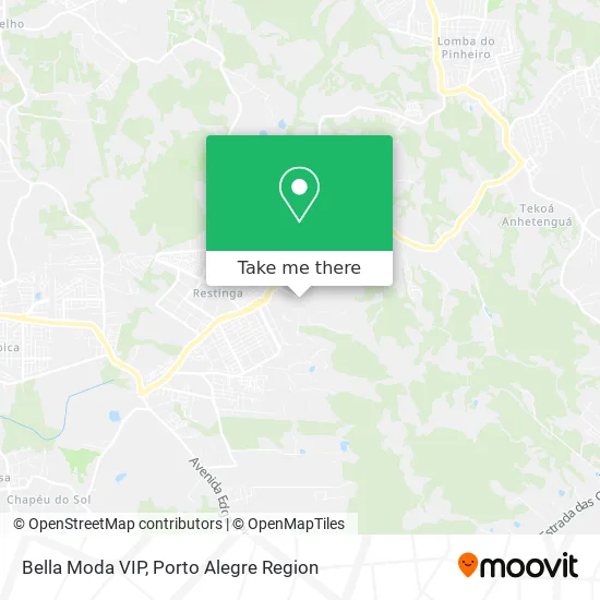 Bella Moda VIP map
