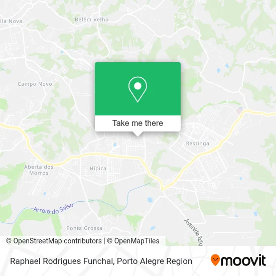 Raphael Rodrigues Funchal map