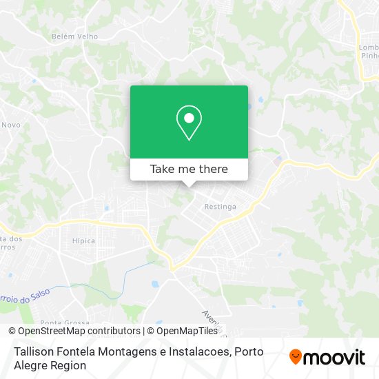 Tallison Fontela Montagens e Instalacoes map