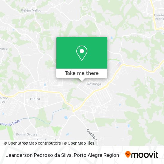 Jeanderson Pedroso da Silva map