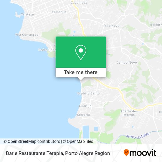 Bar e Restaurante Terapia map