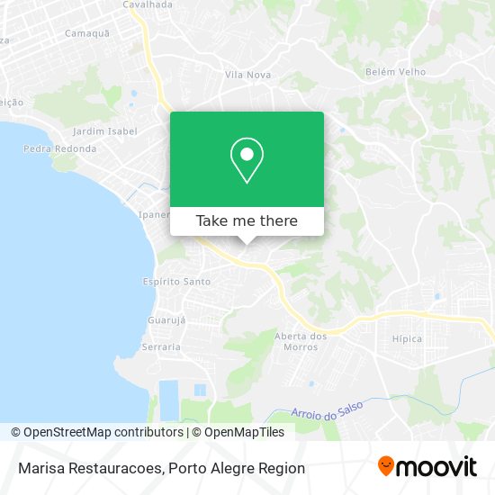 Mapa Marisa Restauracoes