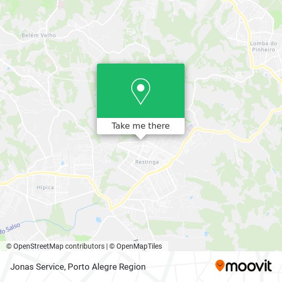 Mapa Jonas Service