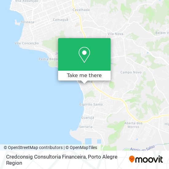 Mapa Credconsig Consultoria Financeira