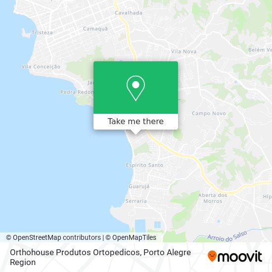 Orthohouse Produtos Ortopedicos map