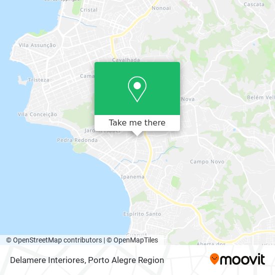 Delamere Interiores map