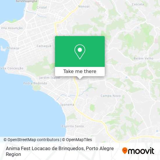 Anima Fest Locacao de Brinquedos map