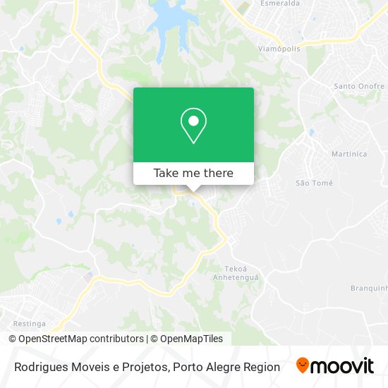 Rodrigues Moveis e Projetos map
