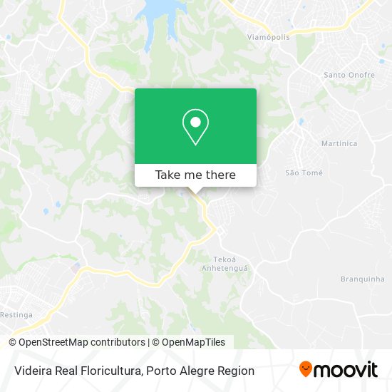 Videira Real Floricultura map