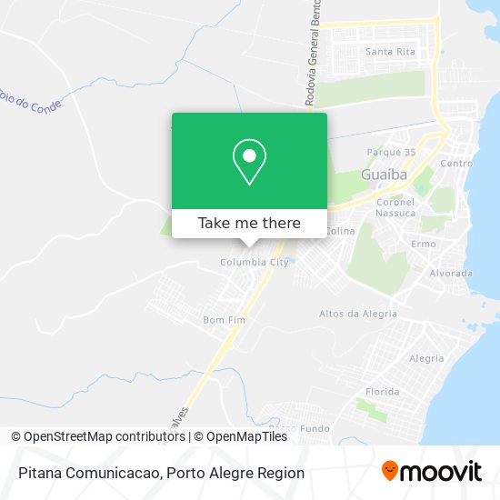 Pitana Comunicacao map