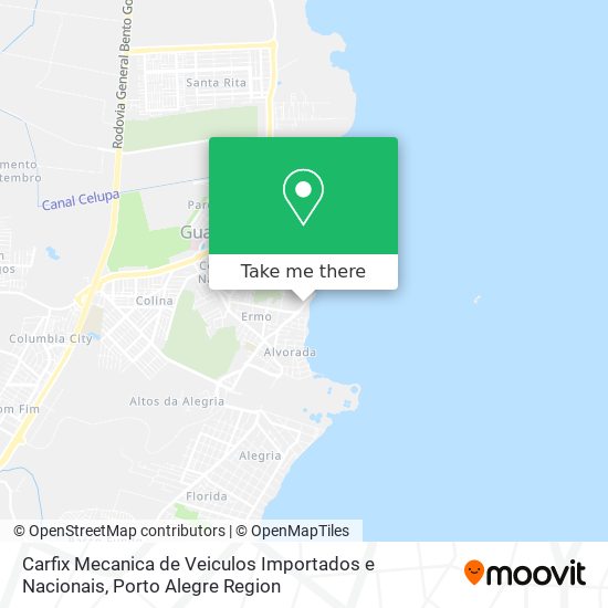 Carfix Mecanica de Veiculos Importados e Nacionais map