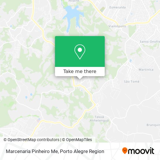 Marcenaria Pinheiro Me map